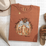 Give Thanks to the Lord Pumpkin Tee