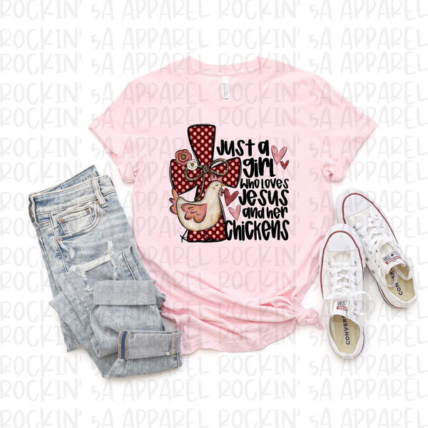 Jesus & Chickens Tee