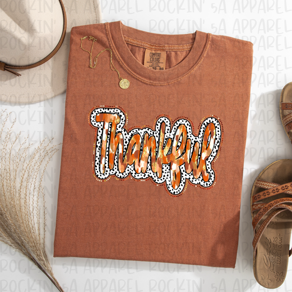 Thankful Brushstroke Tee