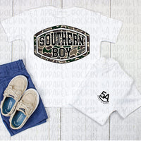 5A Logo Camo Southern Boy Tee