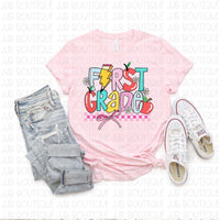 Girly Grade Name Tee