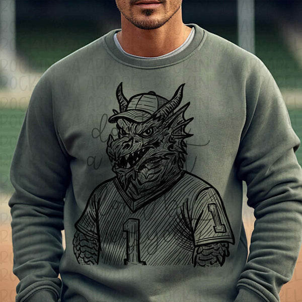 Custom Jersey Mascot Tee