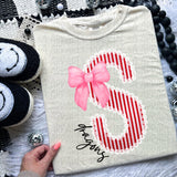 Faux Embroidery Mascot Tee
