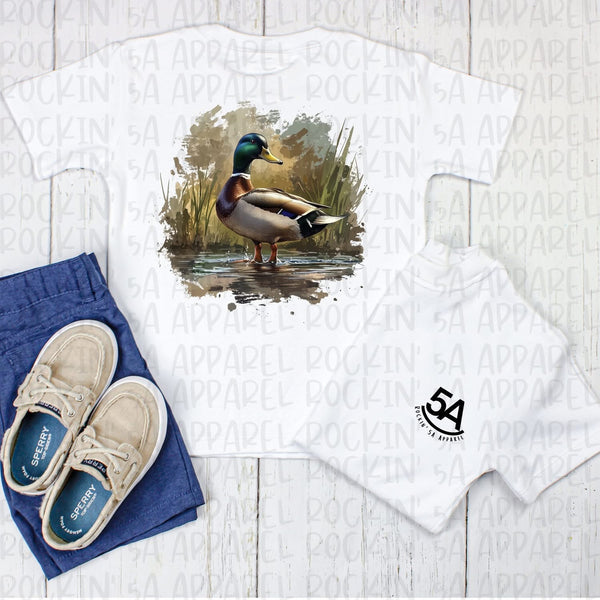 5A Logo Looking Duck Tee