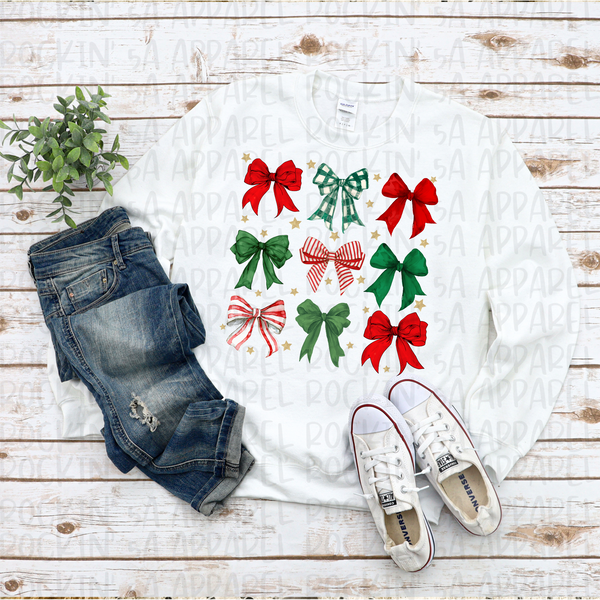 Christmas Bows Tee