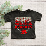 Custom Mascot Camo Ice Cream Tee