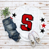 Varsity Letter School Mascot Tee