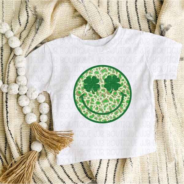 Shamrock Smiley Tee