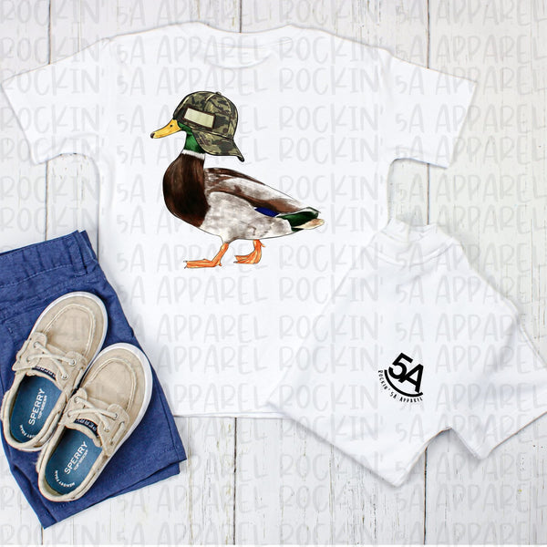 5A Logo Backwards Hat Duck Tee