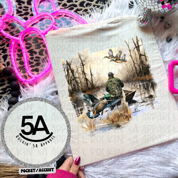 5A Logo Duck Hunter Tee