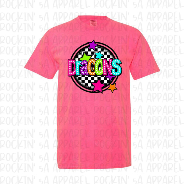 Neon Dragons Tee