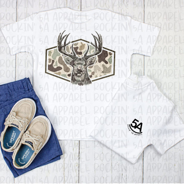 5A Logo Buck Tee