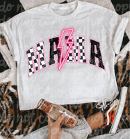 Mama Bolt Tee (Pink)