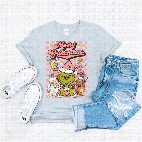 Pink Christmas Tee