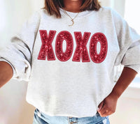 XOXO Faux Embroidery Tee