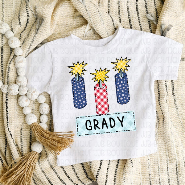 Firework Name Tee