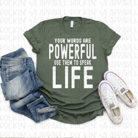 Speak Life Tee