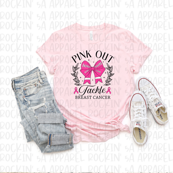 Pink Out Bow Tee