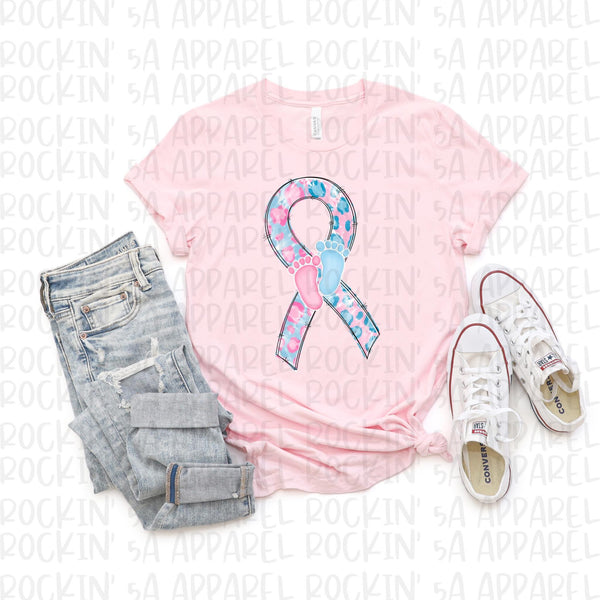 Pregnancy & Infant Loss Ribbon Tee