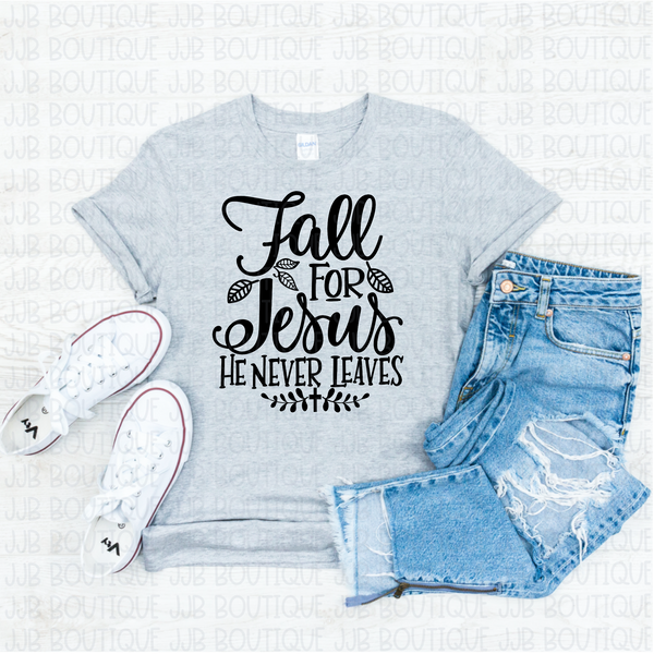 Fall For Jesus Tee