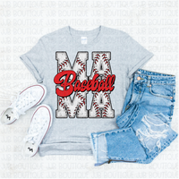 Baseball Mama Tee