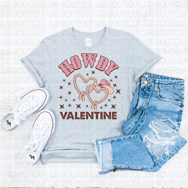 Howdy Valentine Rope Tee