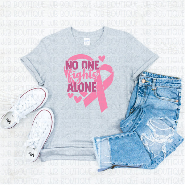 No One Fights Alone Tee