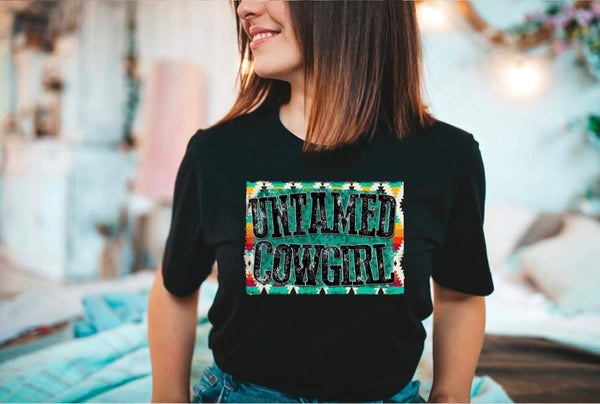 Untamed Cowgirl Tee