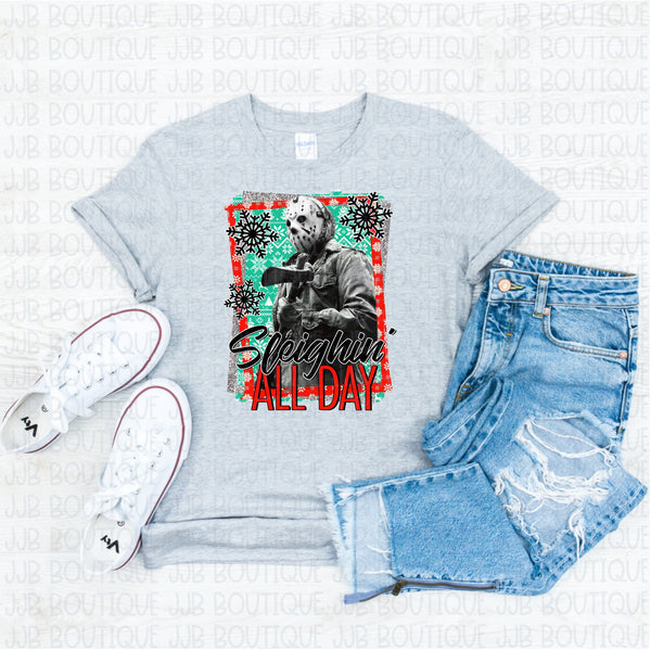 Sleighin All Day Tee