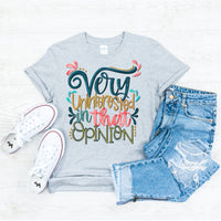 Uninterested Tee