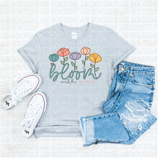 Bloom With Grace Tee