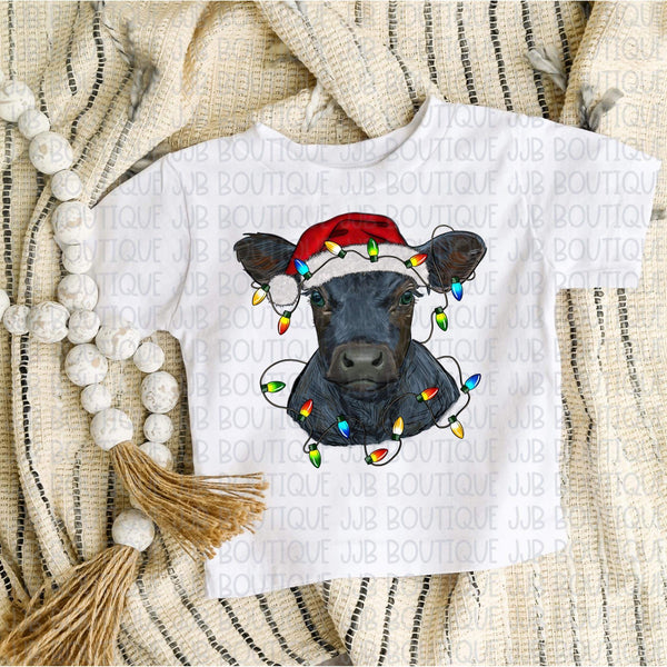 Christmas Cow Tee