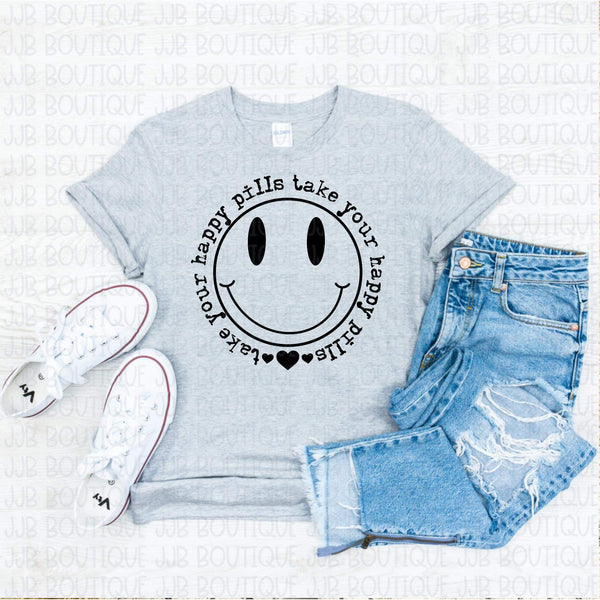 Take Your Happy Pills Tee